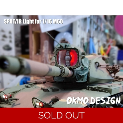 OKMO 3D print IR/Search lamp